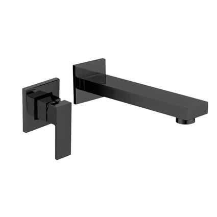 Μπαταρία νιπτήρος εντοιχισμού New Loba Black Matt